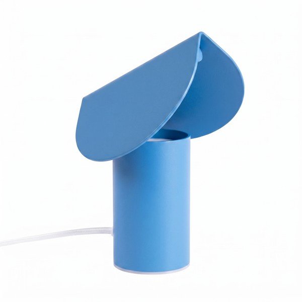 Veioză albastru-deschis LED din aluminiu (înălțime 15 cm) BISCUIT – Thoro