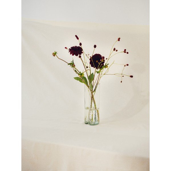 Vază din sticlă lucrată manual (înălțime 24 cm) Tubu – noo.ma-image-4