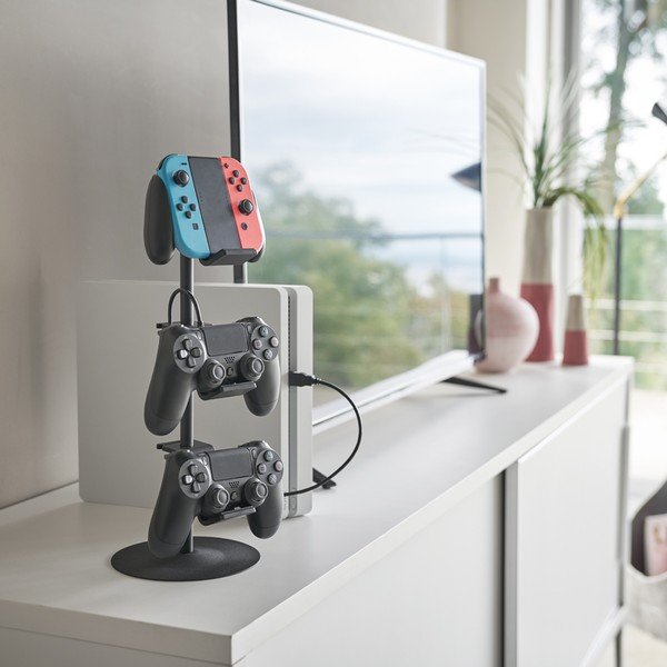 Suport multifuncțional negru din metal Smart – YAMAZAKI-image-1