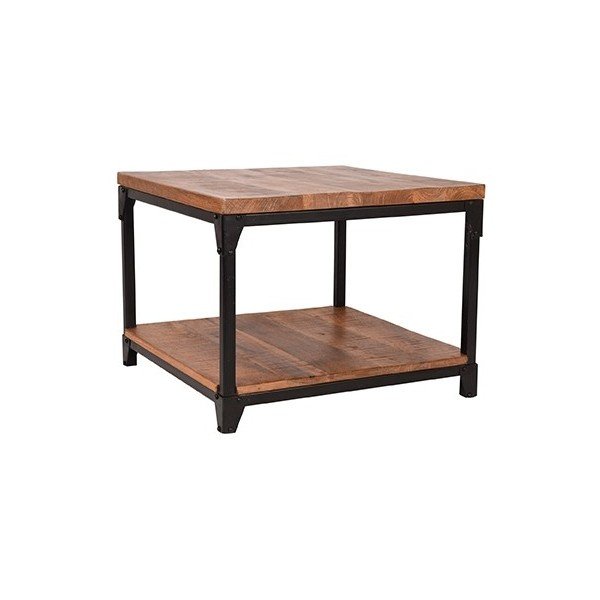 Măsuță cu blat din lemn de mango LABEL51 Sturdy, lățime 60 cm-image-3