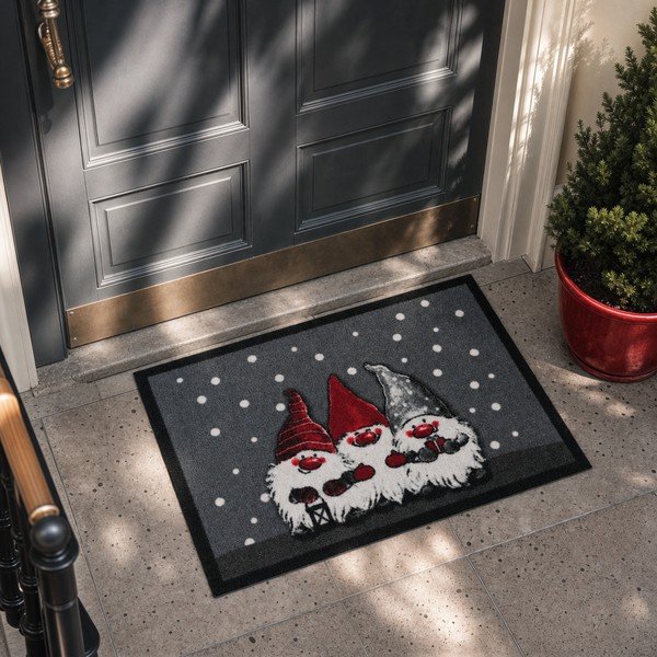 Covoraș intrare Hanse Home Cristmas Dwarfes, 40x60 cm-image-3