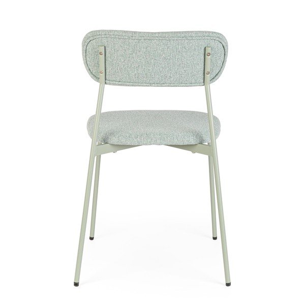 Scaun de dining verde mentă tapițat Inka – Yes Everyday-image-4