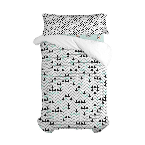 Cearșaf din bumbac pentru copii Moshi Moshi Igloo, 90 x 200 cm-image-2