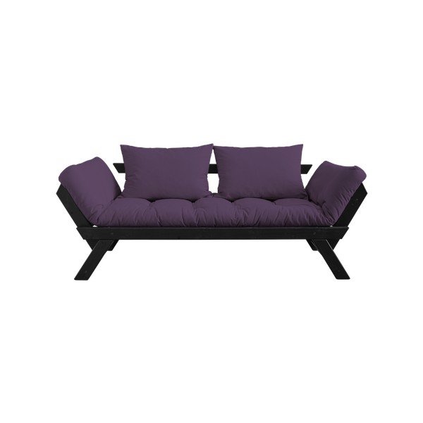 Canapea extensibilă Karup Bebop Black/Purple-image-2