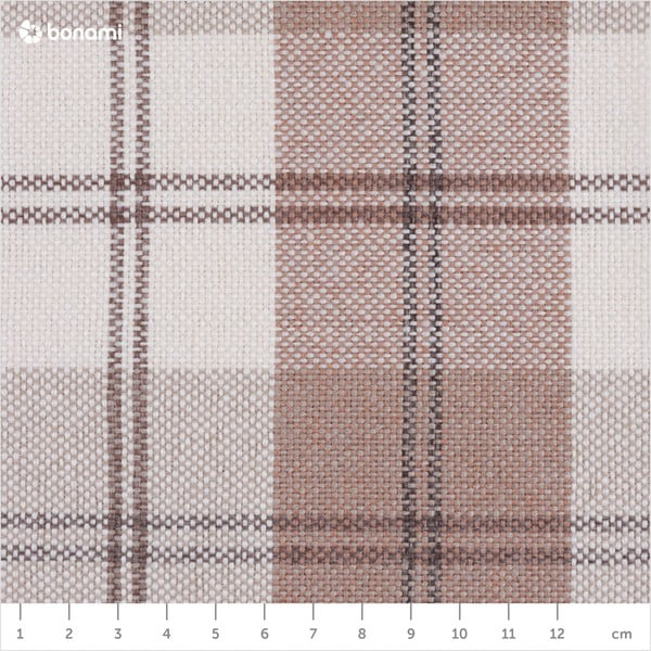 Fotoliu în carouri Max Winzer Lorris Vintage, bej-image-1