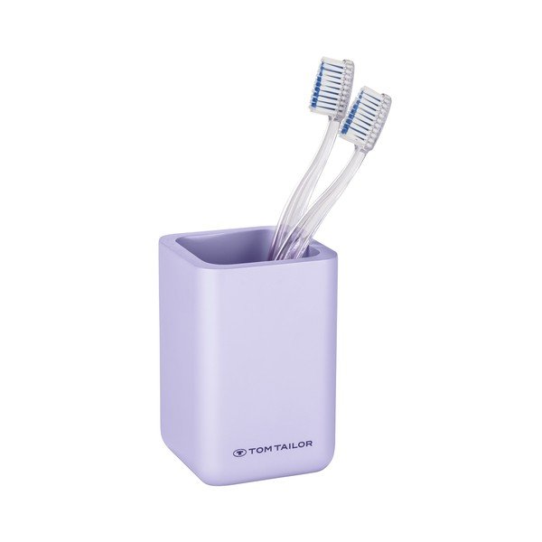 Suport pentru periuța de dinți mov din polirășină Tom Tailor T-Rounded – Wenko-image-4