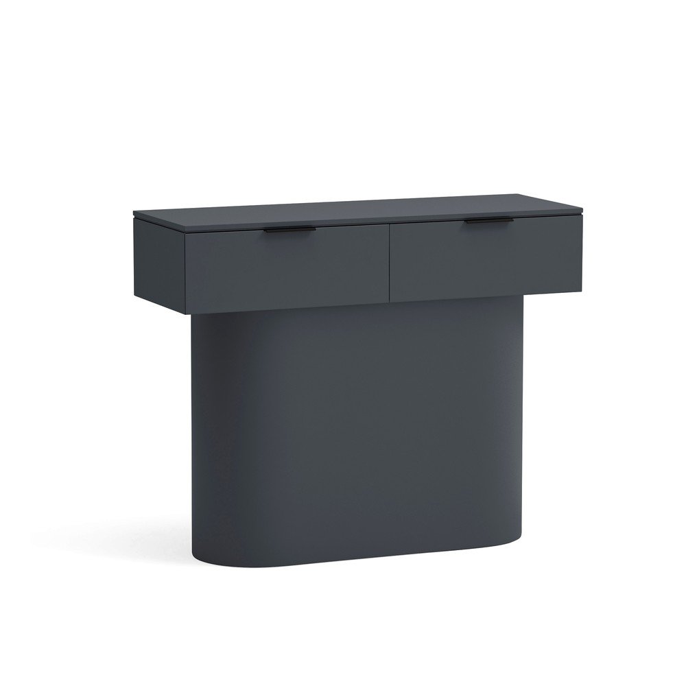 Masă consolă gri antracit 36x100 cm Totem – Teulat