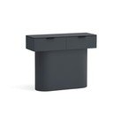 Masă consolă gri antracit 36x100 cm Totem – Teulat