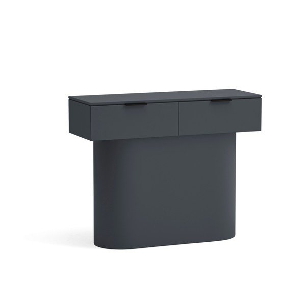 Masă consolă gri antracit 36x100 cm Totem – Teulat