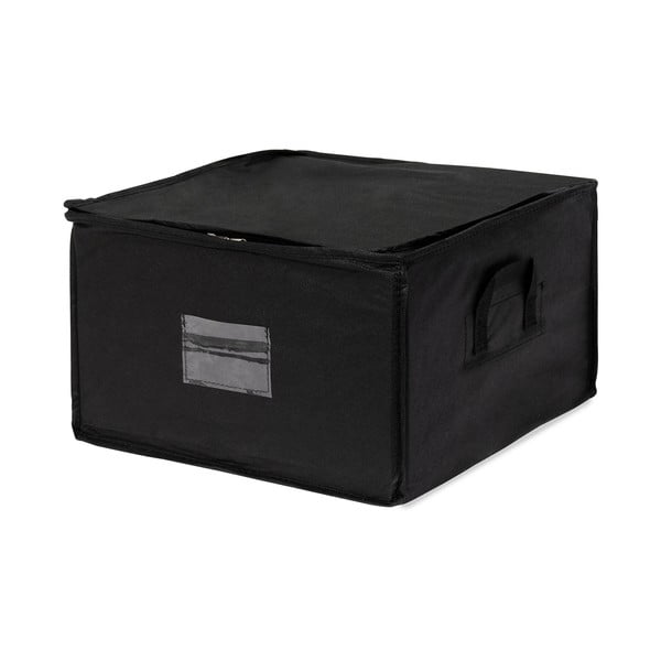 Cutie de depozitare cu fermoar Compactor Compress Pack, 125 l, negru