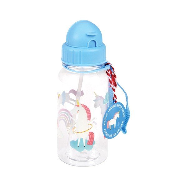 Sticlă pentru copii albastră din tritan 500 ml Magical Unicorn – Rex London