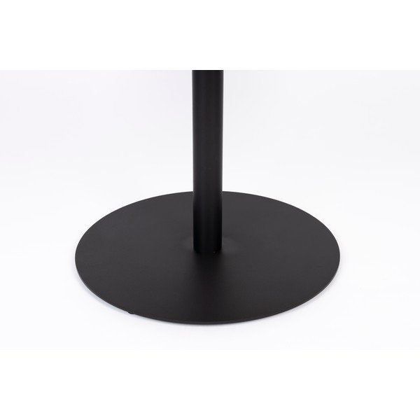 Măsuță de cafea în culoare naturală rotundă cu blat cu aspect de lemn de stejar ø 56 cm Yuri M – White Label-image-4