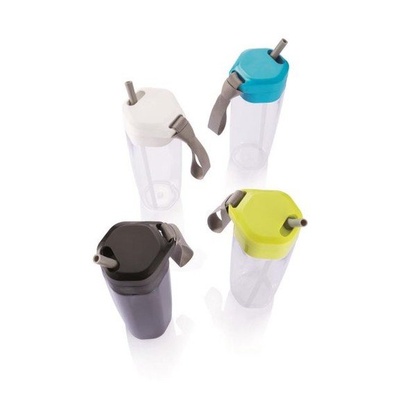 Sticlă portabilă XD DesignTurner Activity, alb, 650 ml-image-3