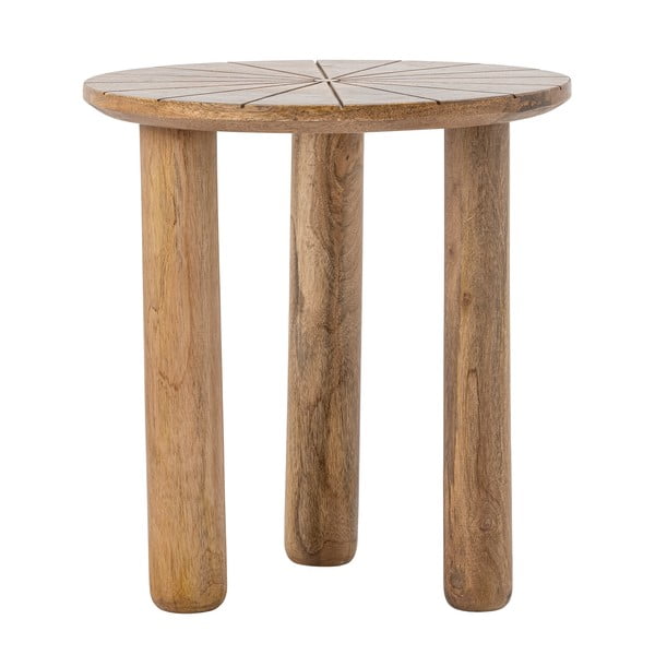 Măsuță auxiliară rotundă din lemn de mango ø 40 cm Stella – Bloomingville-image-2
