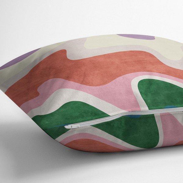 Față de pernă 43x43 cm Squiggly Breeze – Mila Home-image-2