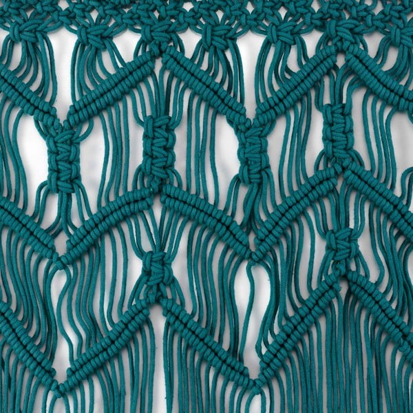 Draperie albastră 90x200 cm cu prindere la ușă Macarena – douceur d'intérieur-image-2