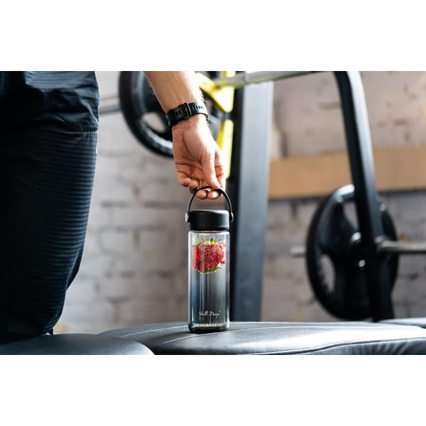 Sticlă neagră din sticlă 350 ml Fuori – Vialli Design-image-3