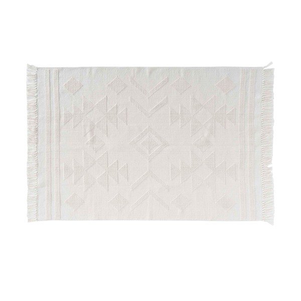 Covor alb lavabil 120x170 cm Cilaos – douceur d'intérieur-image-3