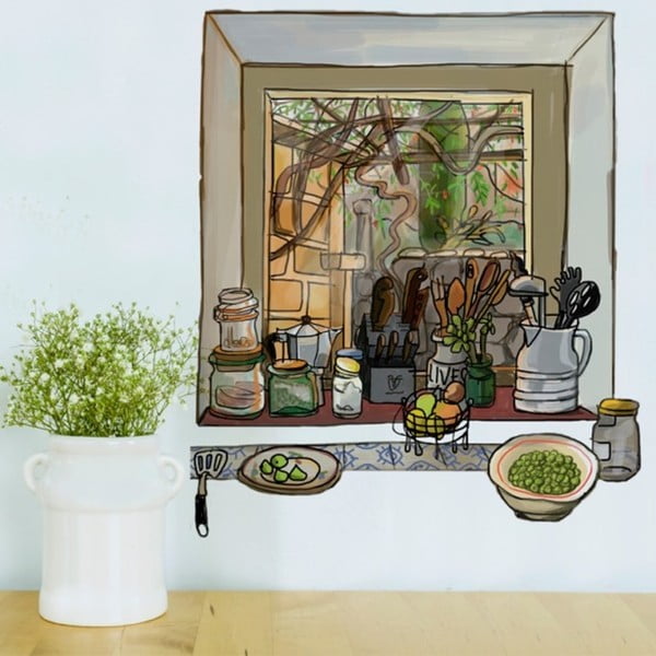 Autocolant Chispum Kitchen Window