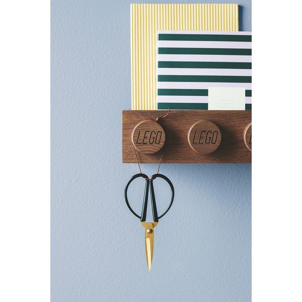 Raft de perete din lemn de stejar pentru copii LEGO® Wood-image-3