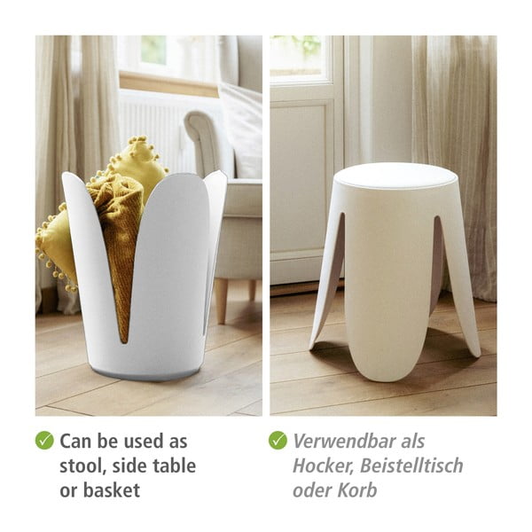 Scaun alb din plastic Comiso – Wenko-image-4