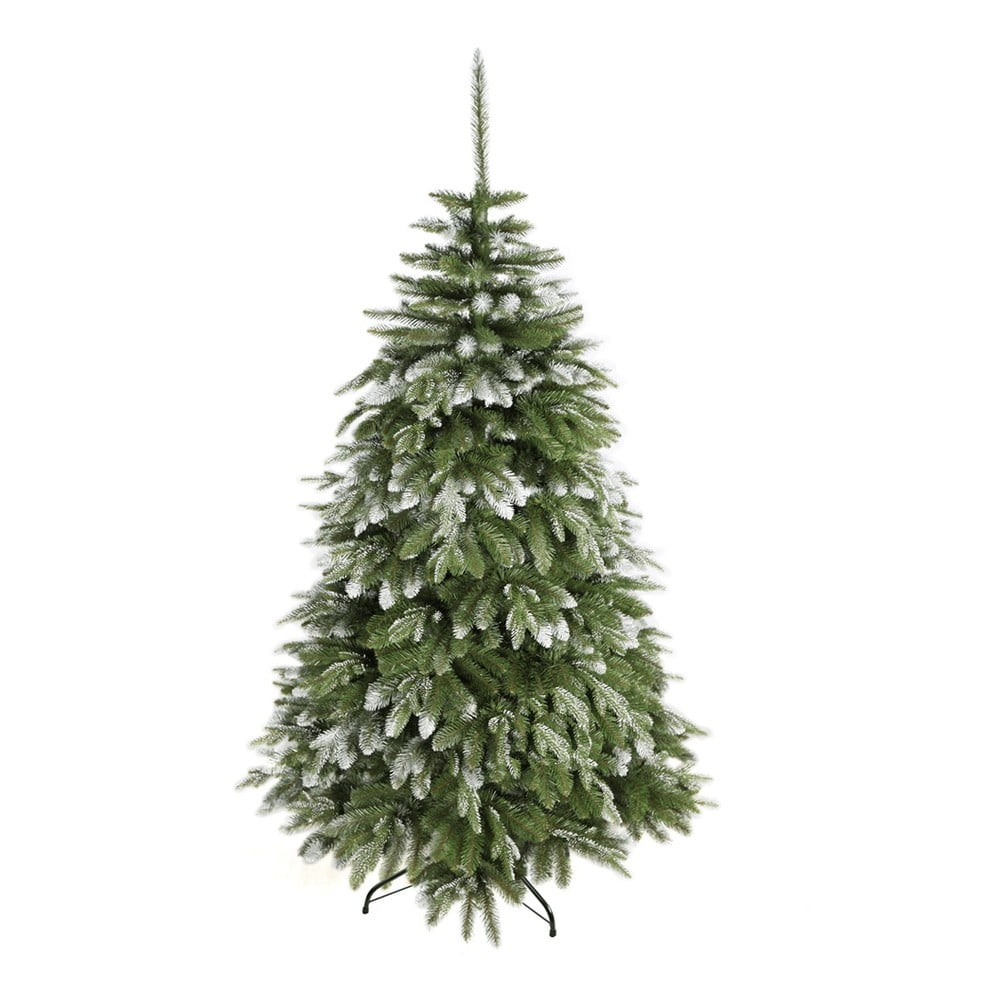 Pom artificial de Crăciun, model molid cu zăpadă artificială, înălțime 150 cm