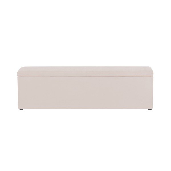 Otoman cu spaţiu depozitare Mazzini Sofas Ancona, 200 x 46 cm, crem-image-3