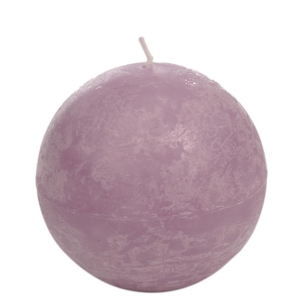 Lumânare J-Line Globe, violet lavandă