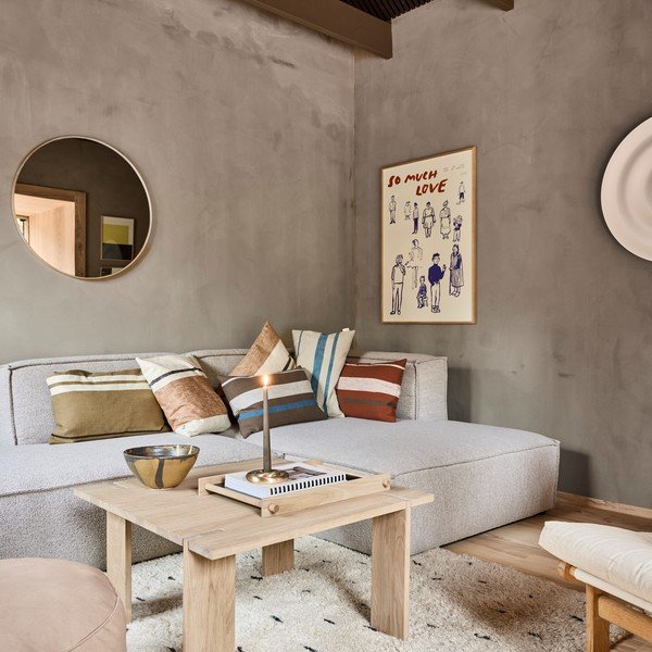 Măsuță de cafea în culoare naturală din lemn de stejar 75x75 cm Oy – OYOY Living Design-image-2