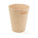 Coș de gunoi în culoare naturală pentru birou 7,5 l Woodrow – Umbra