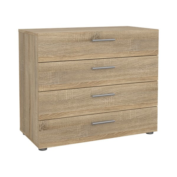 Comodă cu aspect de stejar Tvilum Pepe, 80x68 cm-image-2