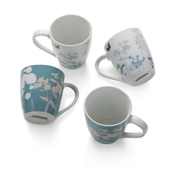 Set 4 căni din porțelan Meadow, 330 ml-image-2