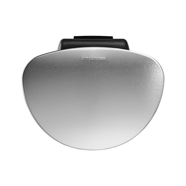 Coș de gunoi argintiu cu pedală din oțel 10 l – simplehuman-image-3