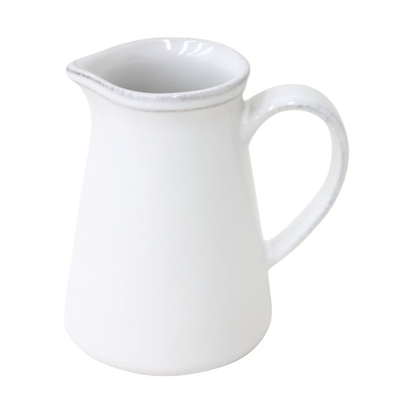 Vas pentru lapte din ceramică Costa Nova Friso, 150 ml, alb
