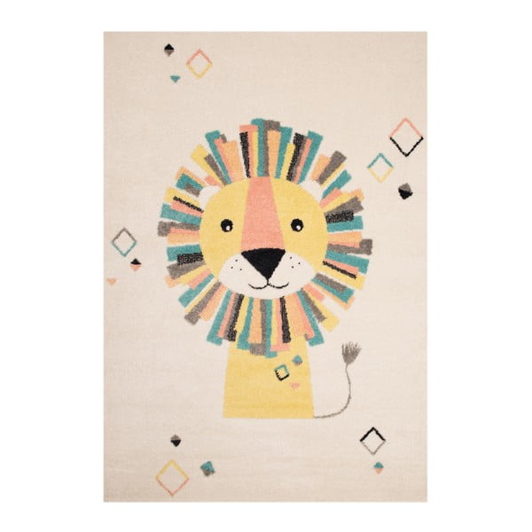 Covor pentru copii Zala Living Lion, 120 x 170 cm, bej crem