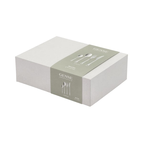 Tacâmuri argintii din oțel inoxidabil 16 buc. Pantry – Gense-image-4