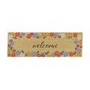 Covoraș de intrare din fibre de nucă de cocos 40x120 cm Welcome Floral – Artsy Doormats