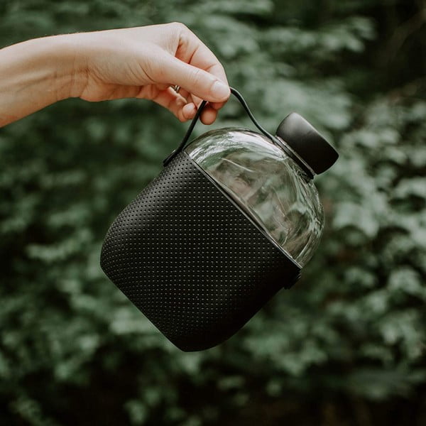 Sticlă pentru apă cu agățătoare HIP Space, 650 ml, albastru-image-4