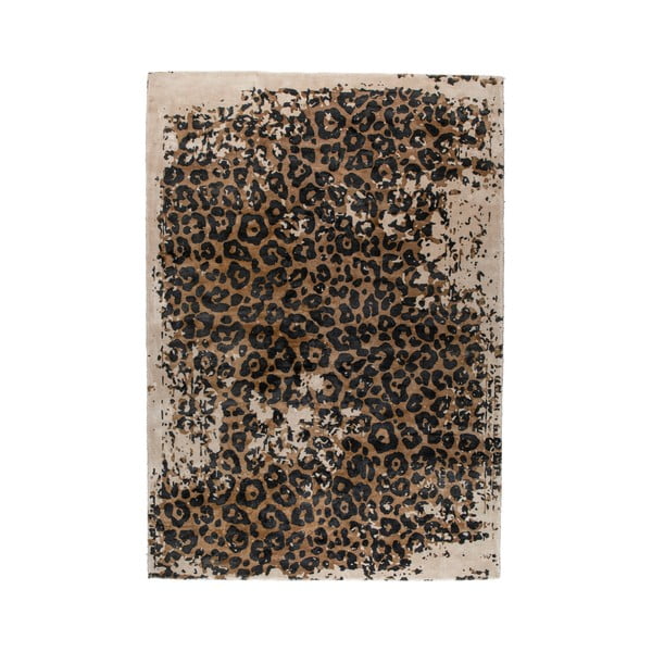 Covor Dutchbone Satwa, 170 x 240 cm, bej - negru