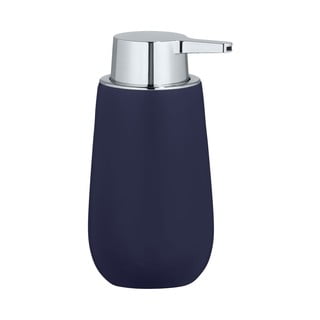 Dozator / dispenser săpun din ceramică Wenko Badi, albastru închis