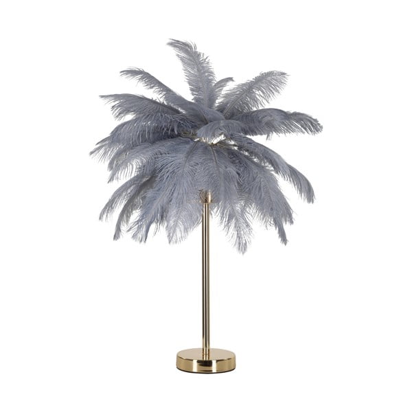 Veioză gri/aurie (înălțime 55 cm) Palm – Mauro Ferretti