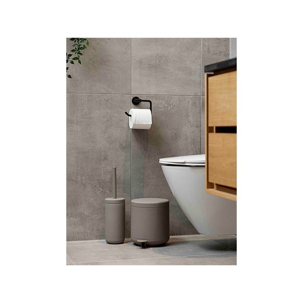 Perie de toaletă din gresie maro Ume - Zone-image-1