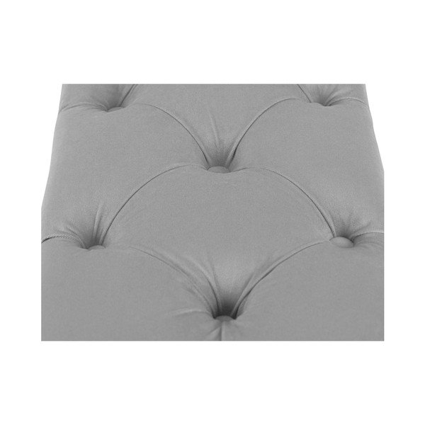 Bancă pentru pat cu spațiu de depozitare Kooko Home Manna, 47 x 180 cm, gri-image-3