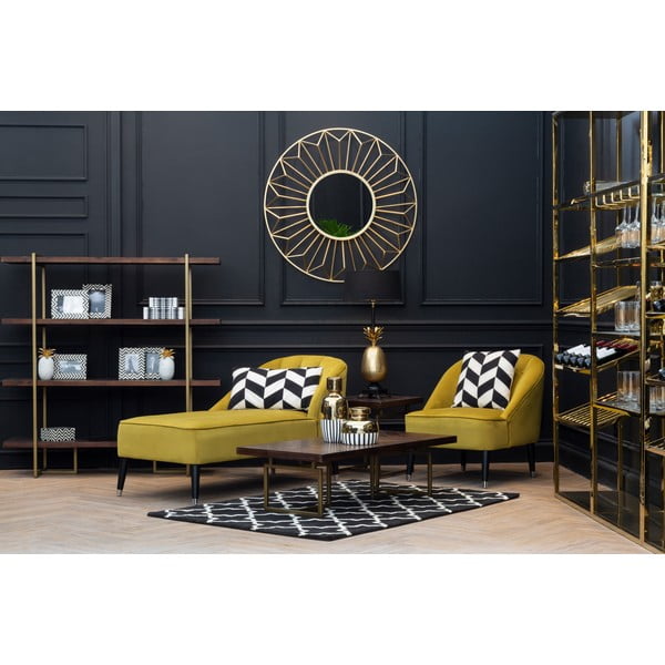 Măsuță de cafea maro rotundă 60x120 cm Brando – Premier Housewares-image-1