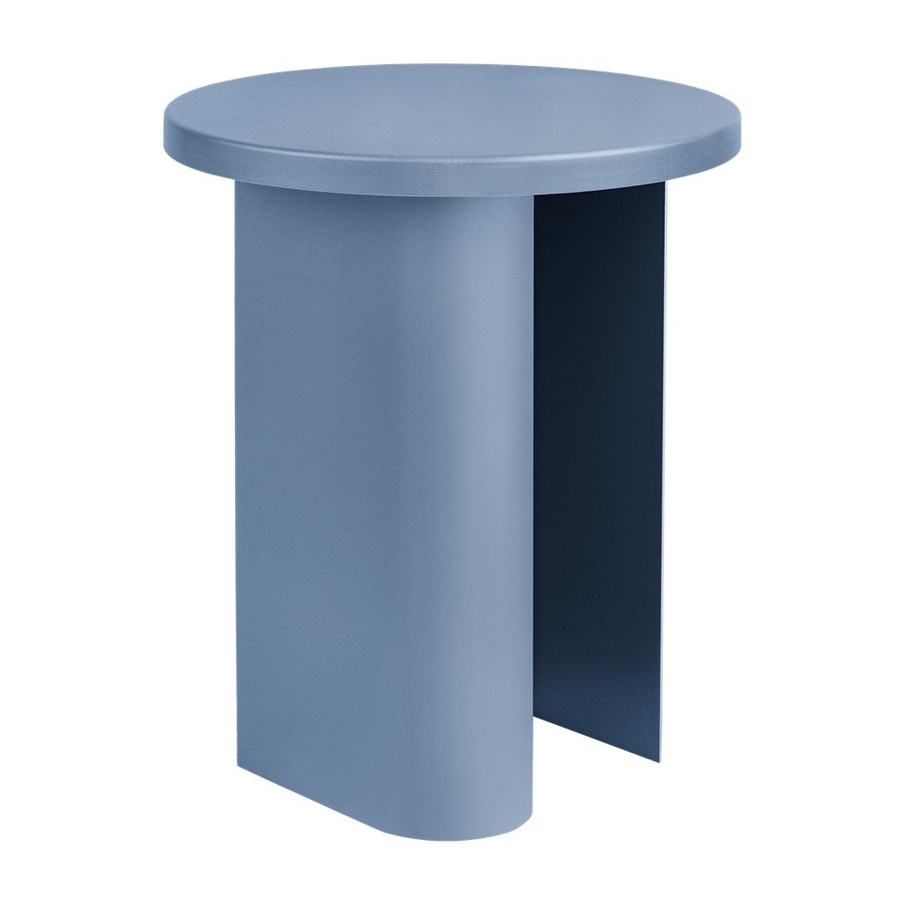 Măsuță auxiliară rotundă din metal ø 35 cm Sato – noo.ma