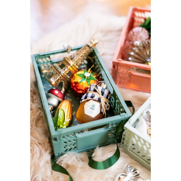 Ornamente de Crăciun 4 buc. din sticlă Mushroom – Sass & Belle-image-3