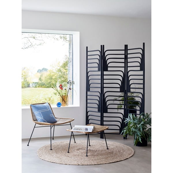 Vază din sticlă Hübsch Deco, înălțime 18 cm, portocaliu-image-2