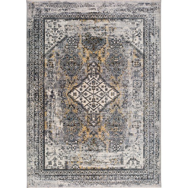 Covor Universal Alana Boho, 140 x 200 cm, gri