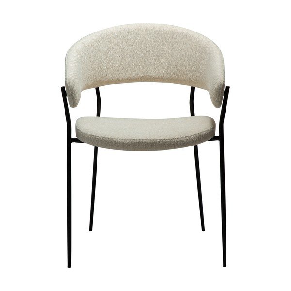 Scaun de dining bej cu cotiere Reboot – DAN-FORM Denmark-image-1