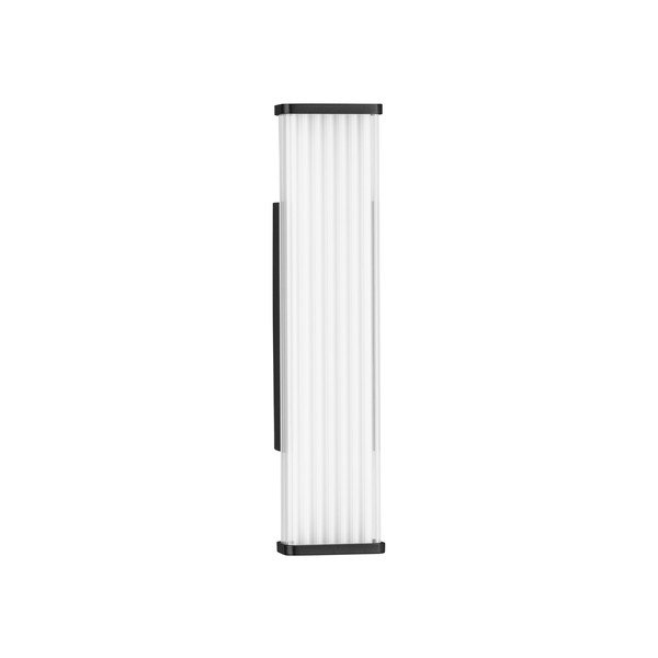 Aplică de perete negru-mat LED din metal Misty – Nova Luce